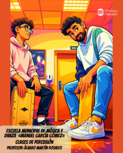 clases de percusión en La Puebla de Cazalla