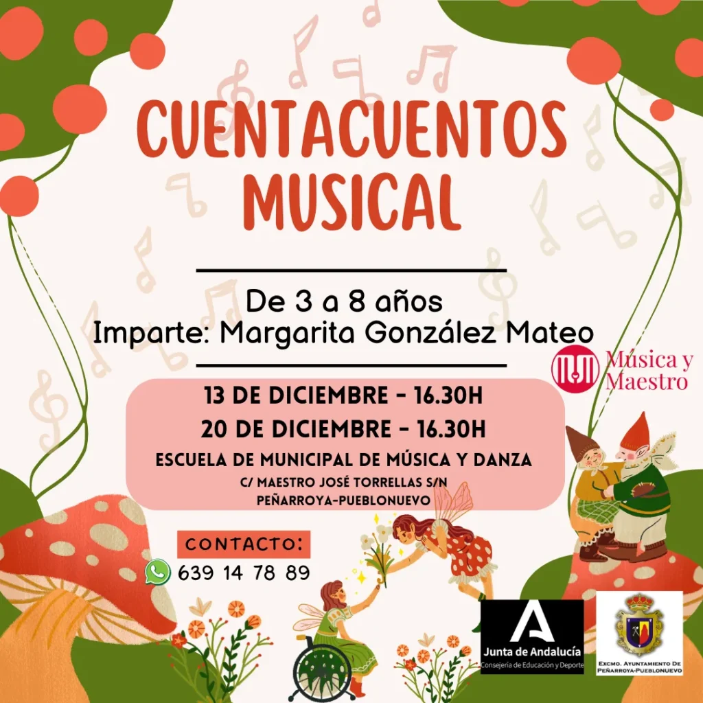 CUENTACUENTOS MUSICAL: Una experiencia mágica para los más pequeños