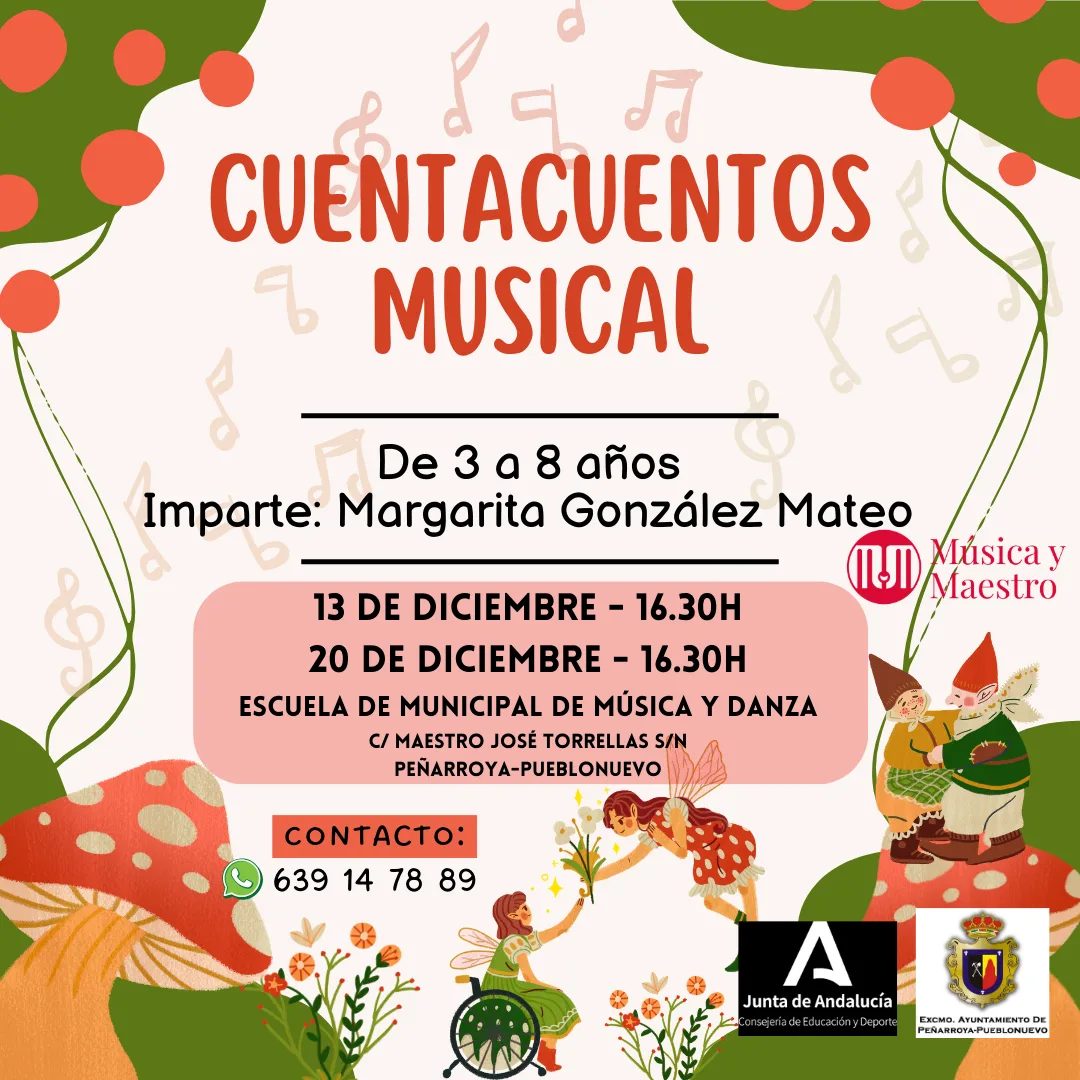 CUENTACUENTOS MUSICAL: Una experiencia mágica para los más pequeños