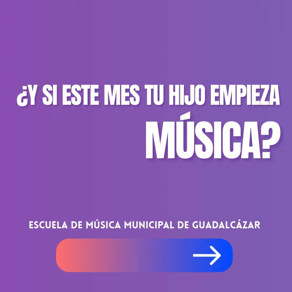 Escuela de música en Guadalcázar: formación musical para niños y adultos durante todo el curso