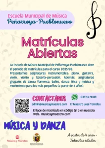 Matrículas Peñarroya-Pueblonuevo 2025/26